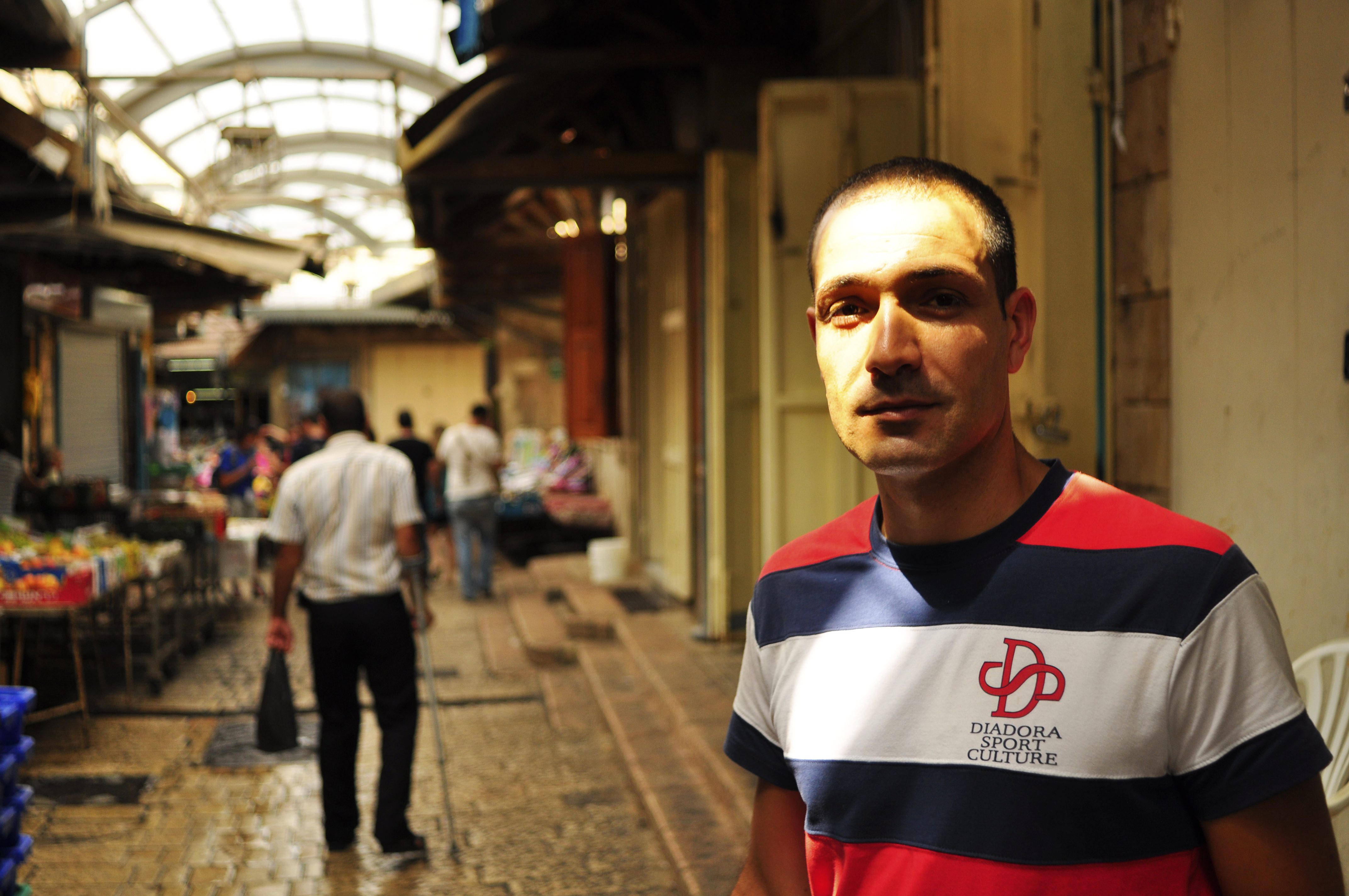 Man, Muslim Quarter, Jerusalem, Israel